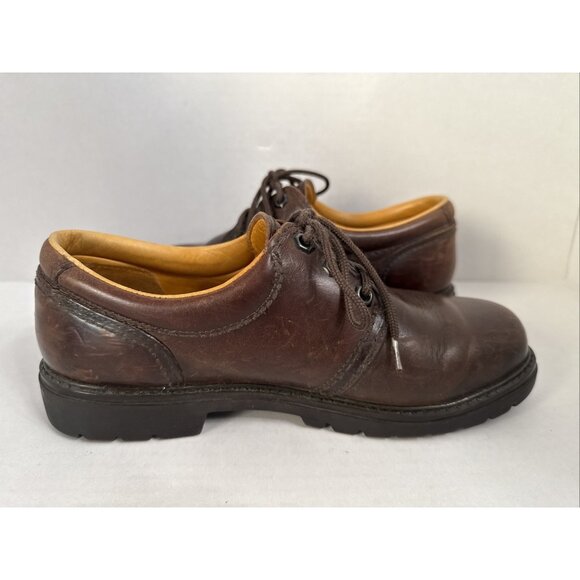 Havana Joe Men's Leather Shoes Low Derby Oxford Size 40 EU 9 US Brown Lace Up - Picture 7 of 12